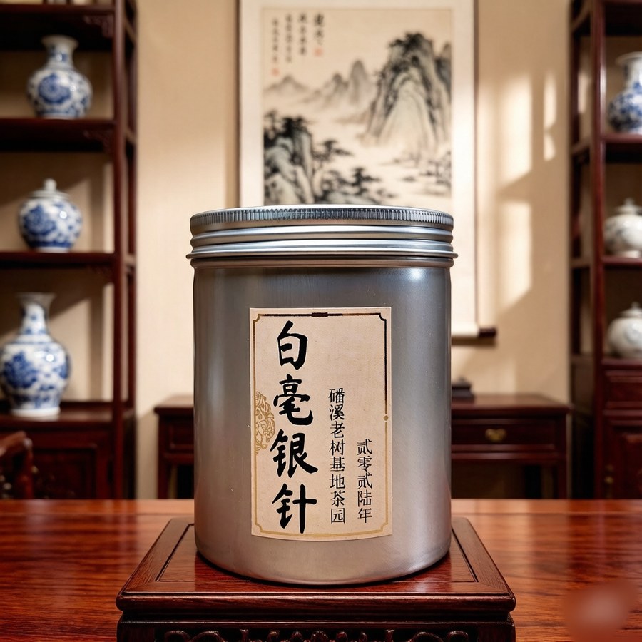 高山老树白毫银针100克2026年
