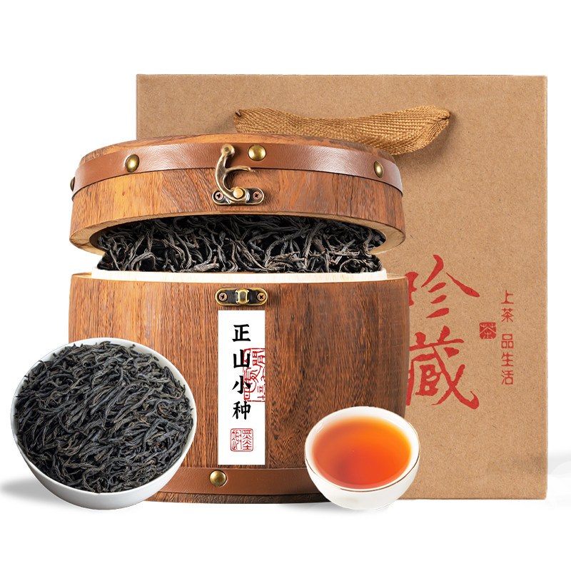 XN翠春园桐木关正山小种武夷红茶浓香型2026年春节年货木桶装250g