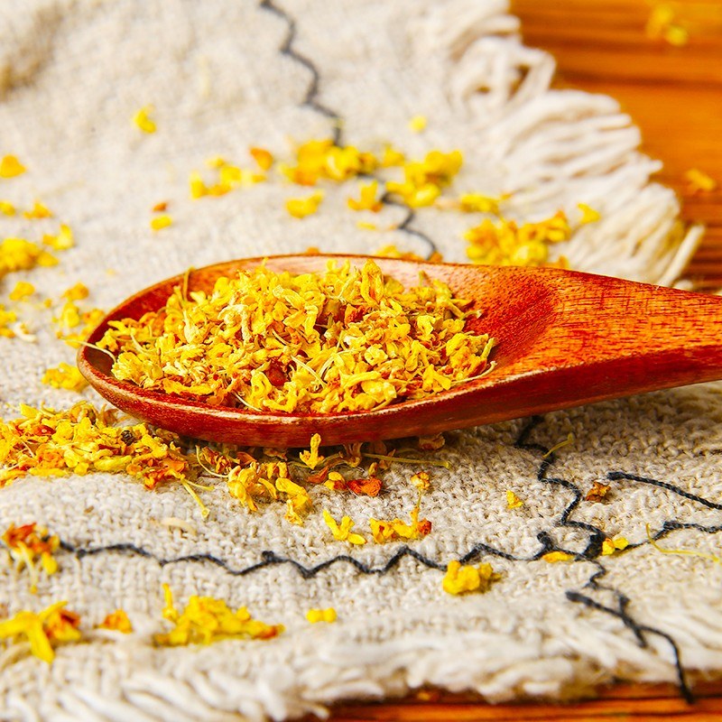 2026新货特级无硫桂花茶食用泡酒商用花草茶8A级桂林金桂花